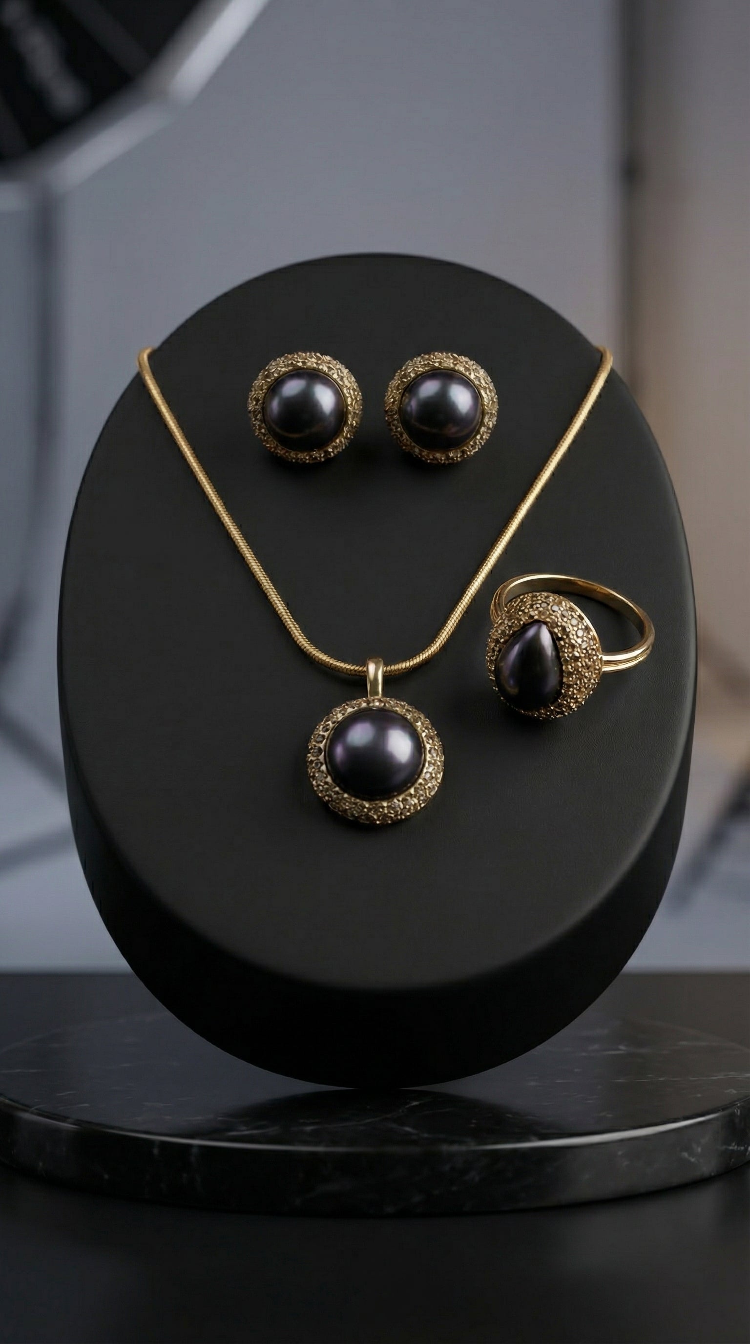 925 Sterling Silver Zerqis Set