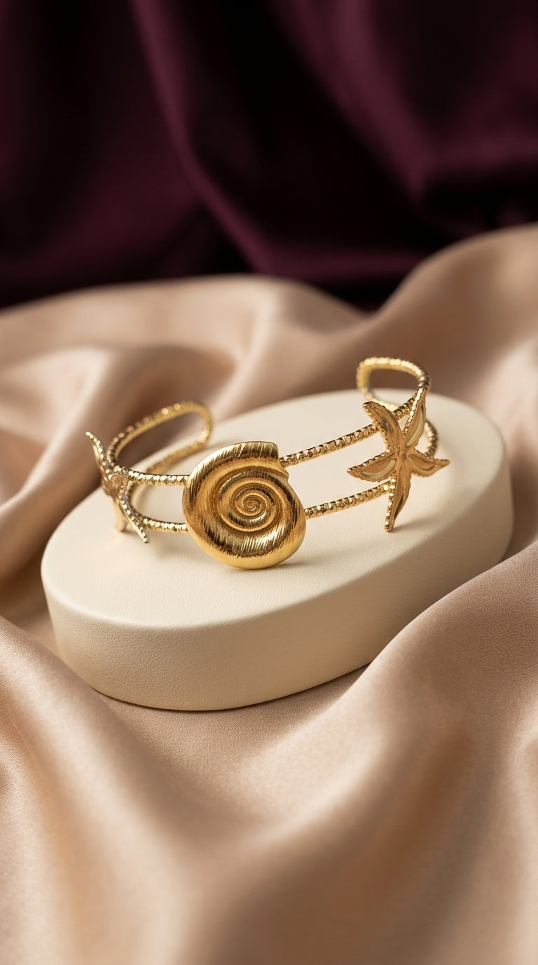 Seashell Luxe Cuff
