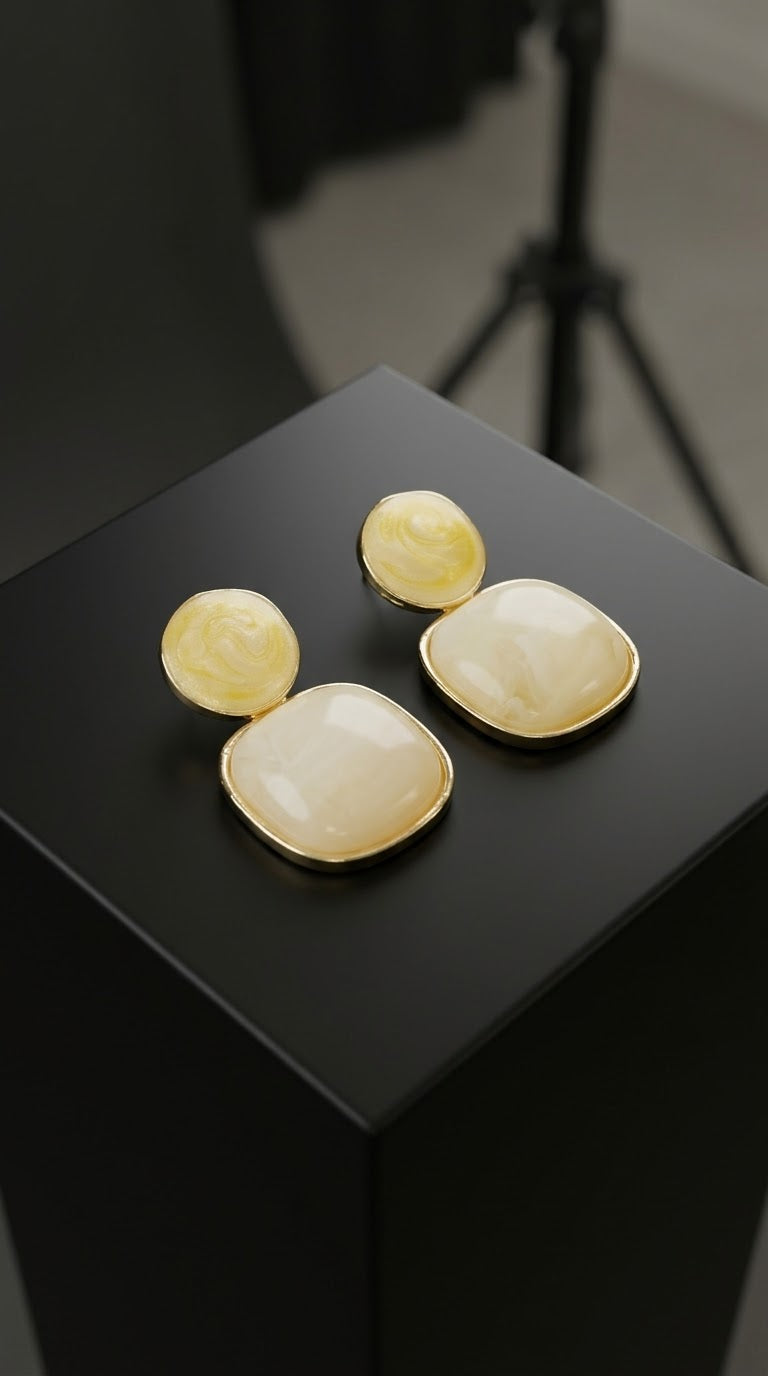 Champagne Glow Earrings