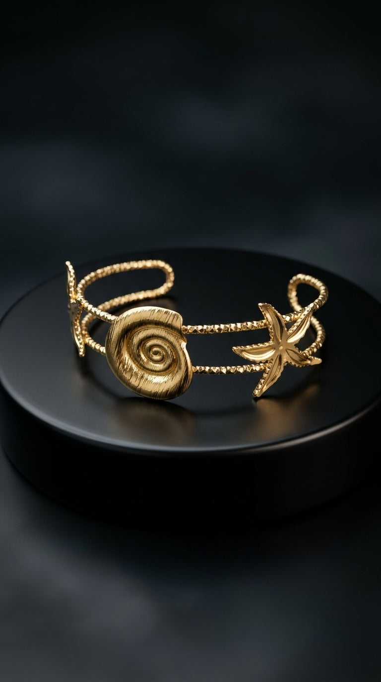 Seashell Luxe Cuff