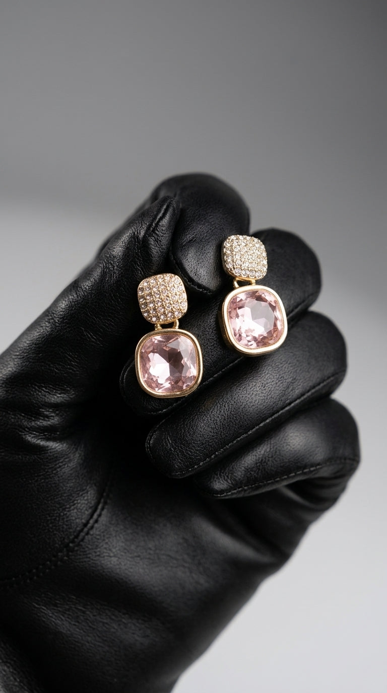 Rose Glam Earrings