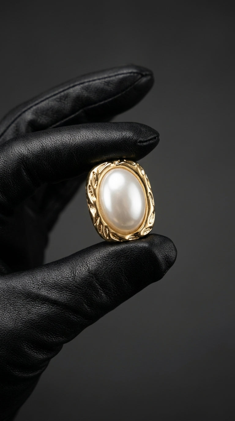Ivory Luxe Studs