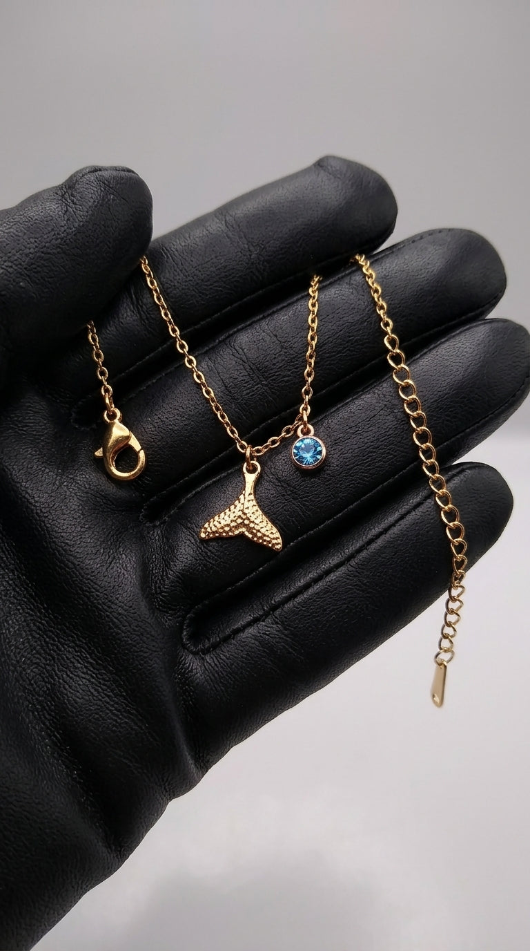 Ocean Tail Anklet