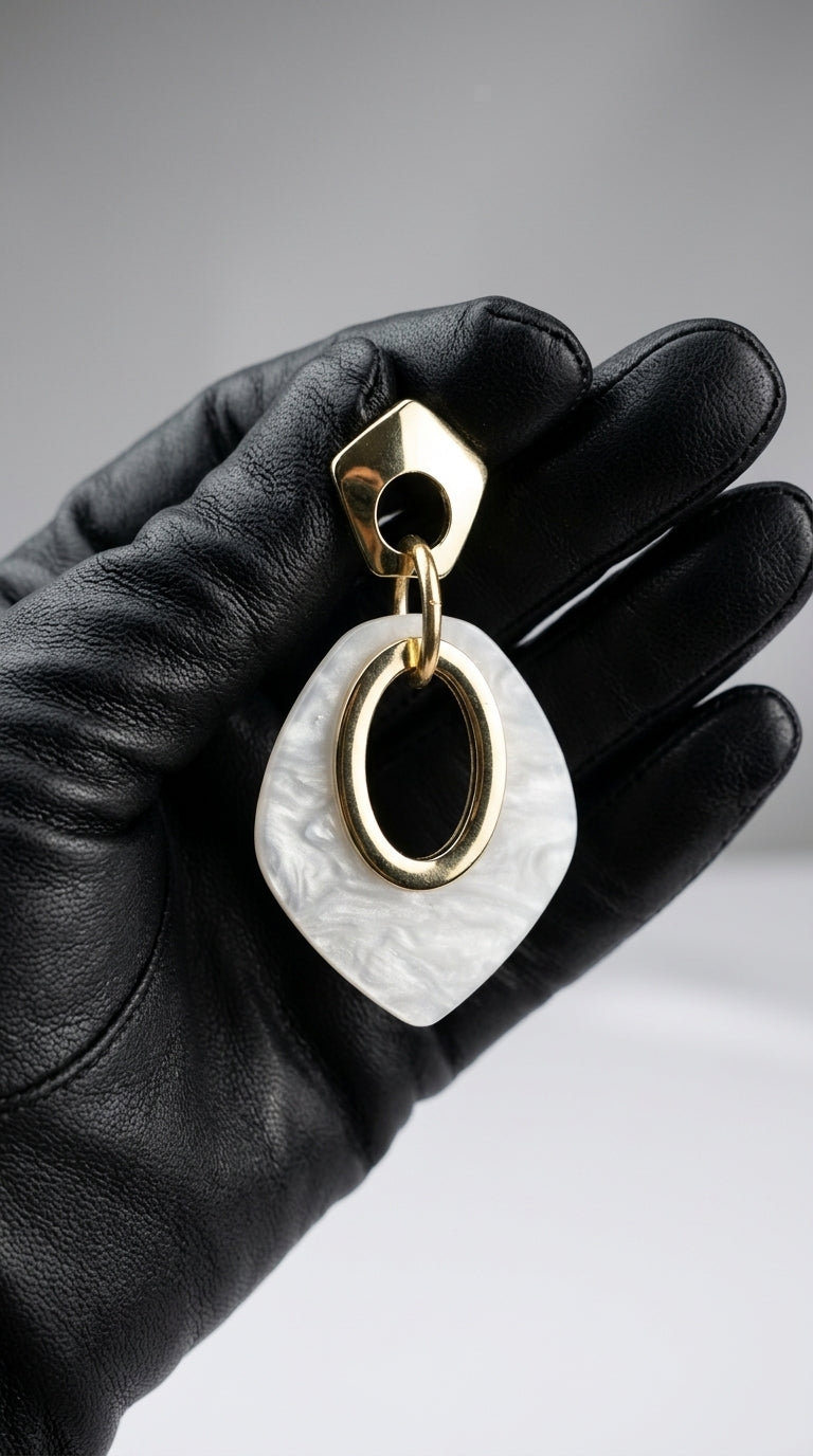 Ivory Aura Earrings