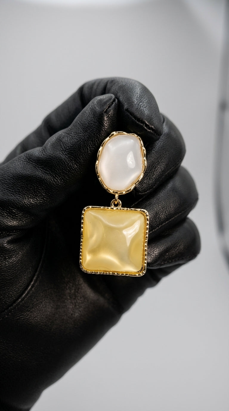 Vanilla Glow Earrings