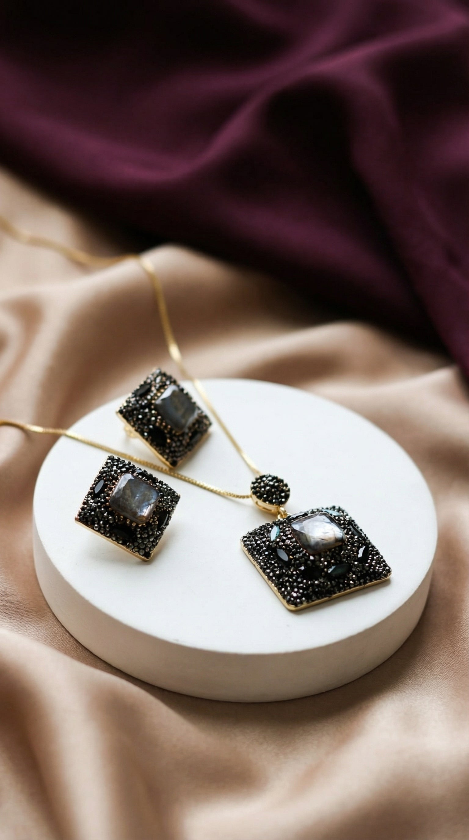 Turkish Jewellery Set Bahaar Set Pakistan | BlingnFair