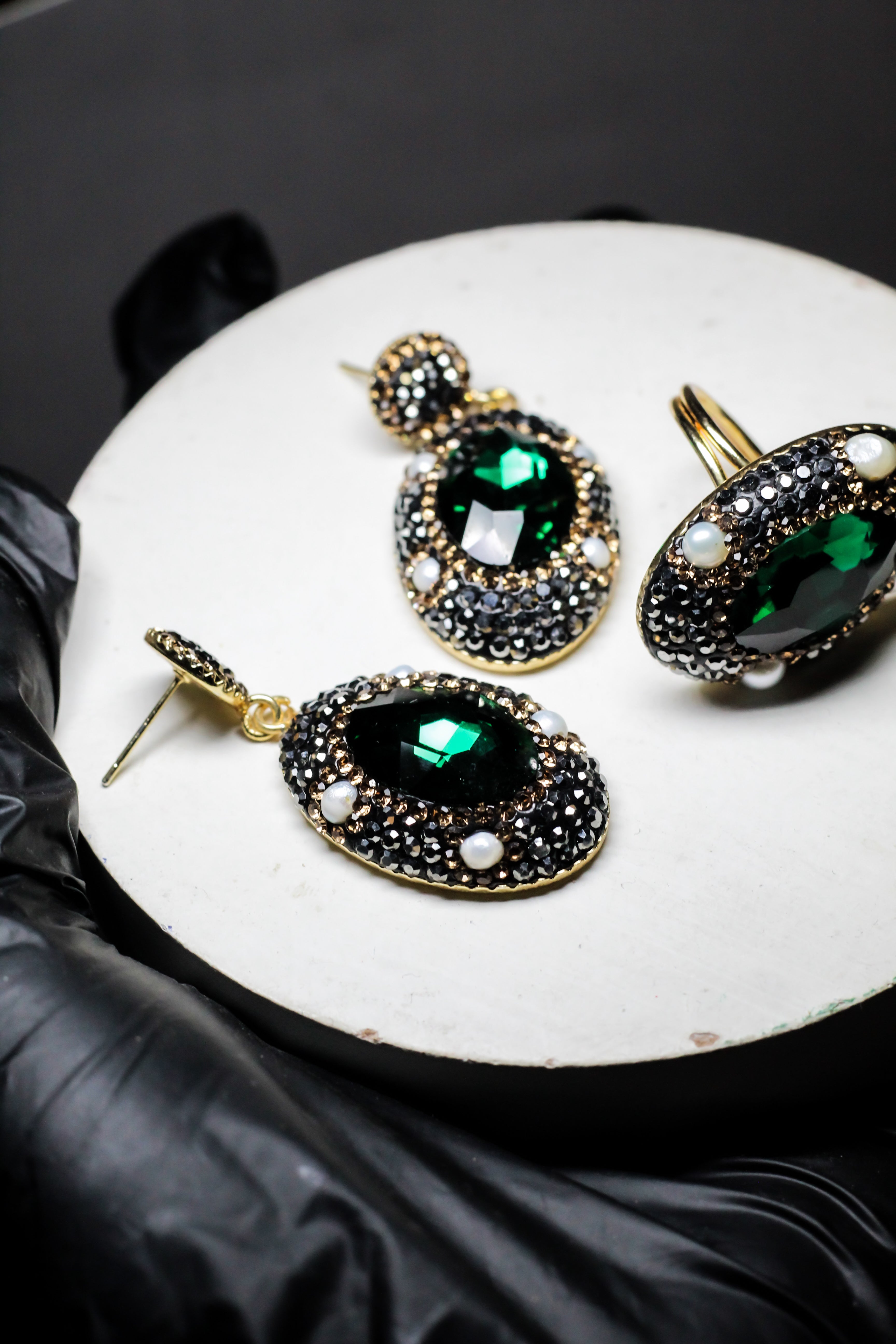 Turkish Jewellery Set Yaprak Set Pakistan | BlingnFair