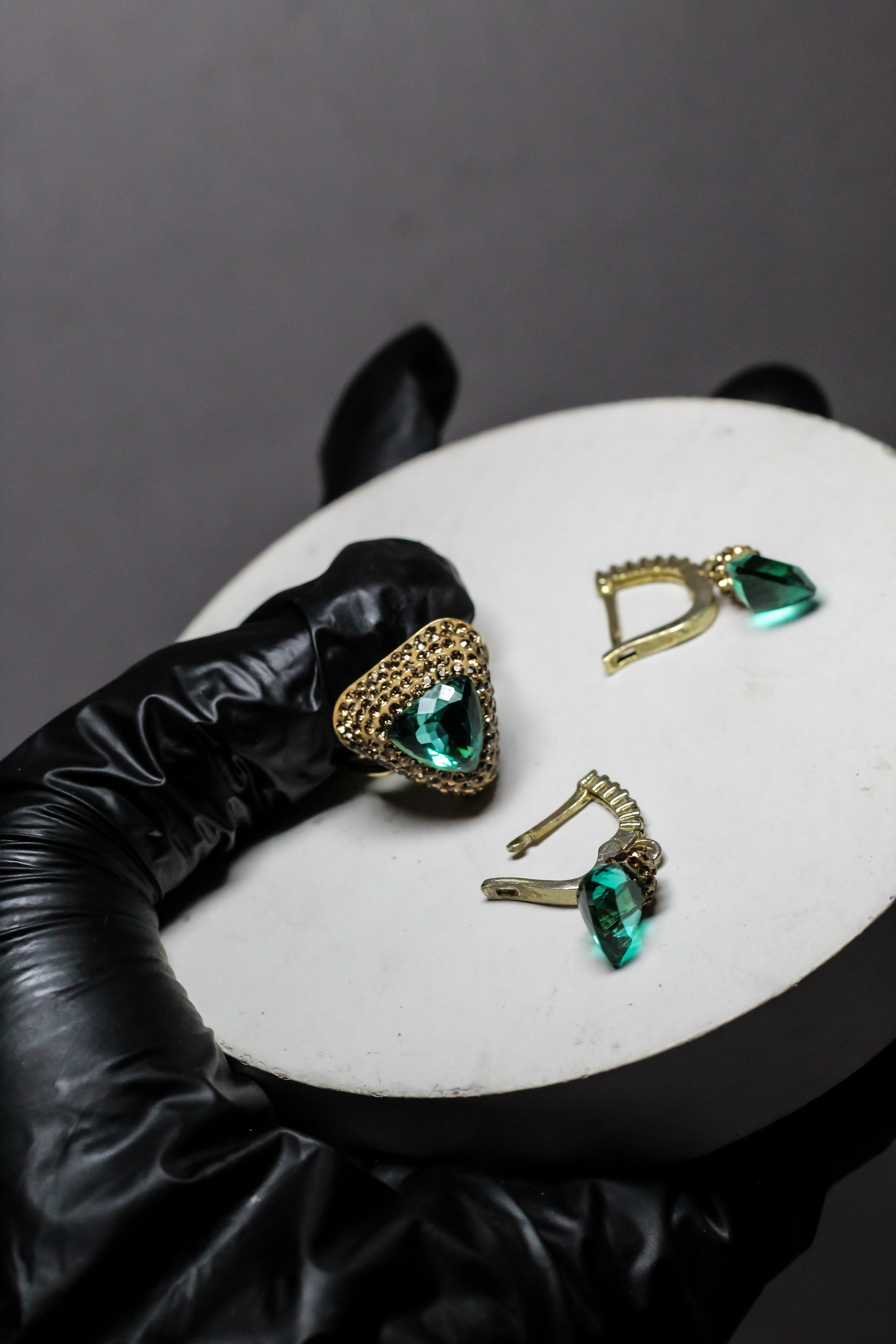 Turkish Jewellery Set Piramit Set Pakistan | BlingnFair