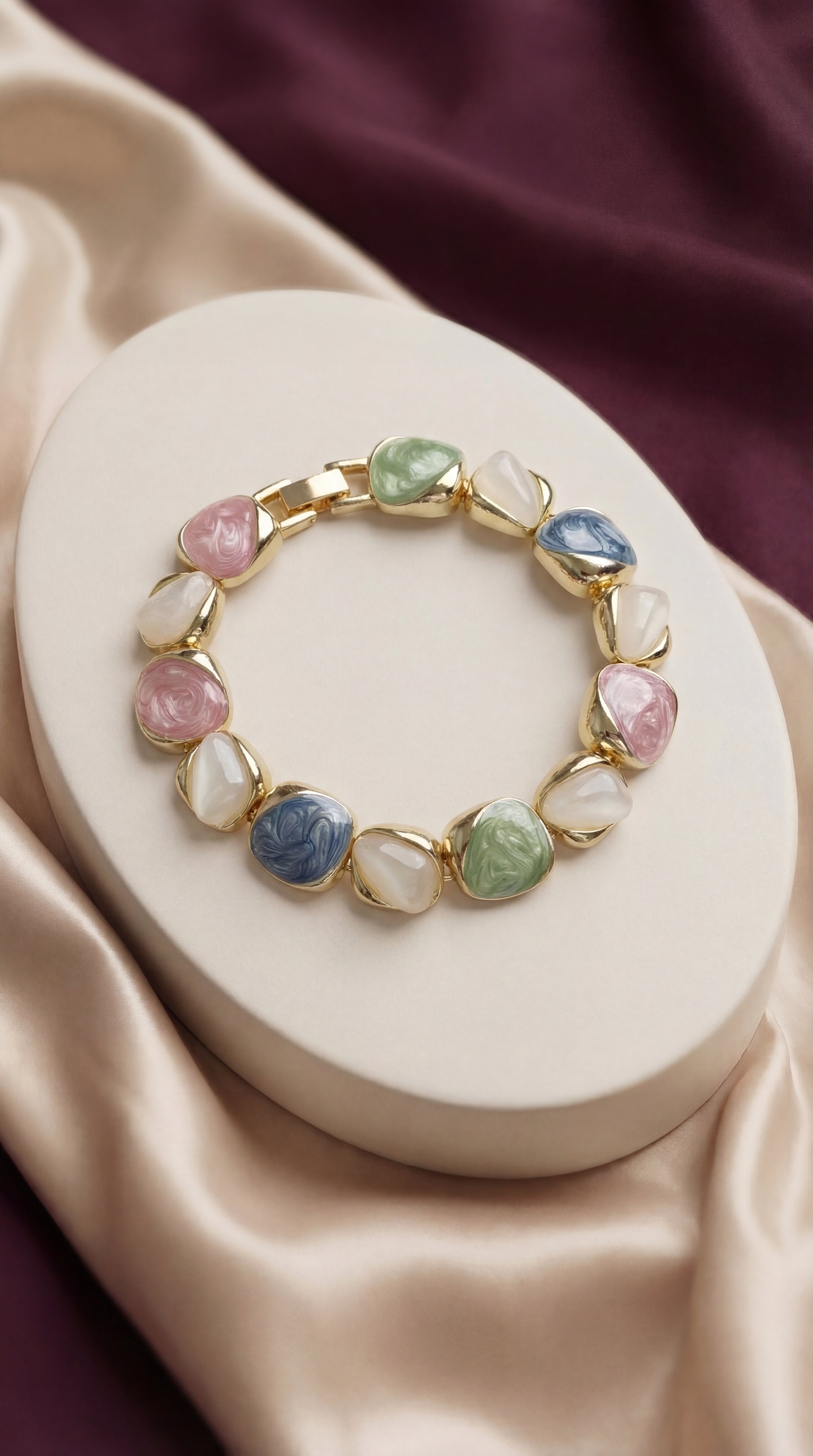 Renkli Mozaik Bracelet