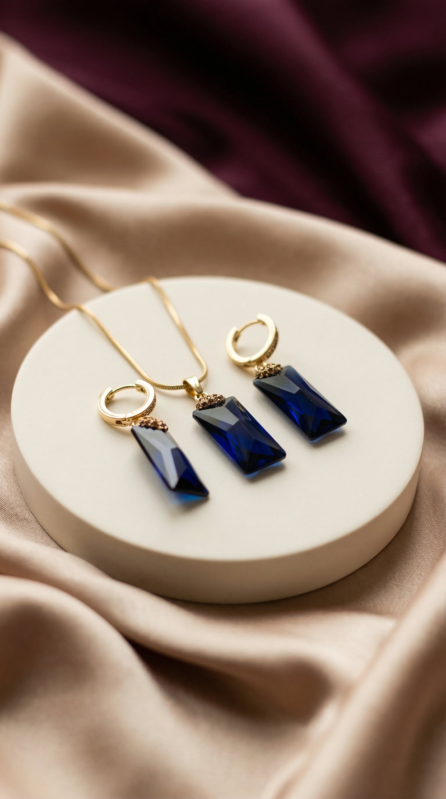 Turkish Jewellery Set Mavi Set Pakistan | BlingnFair