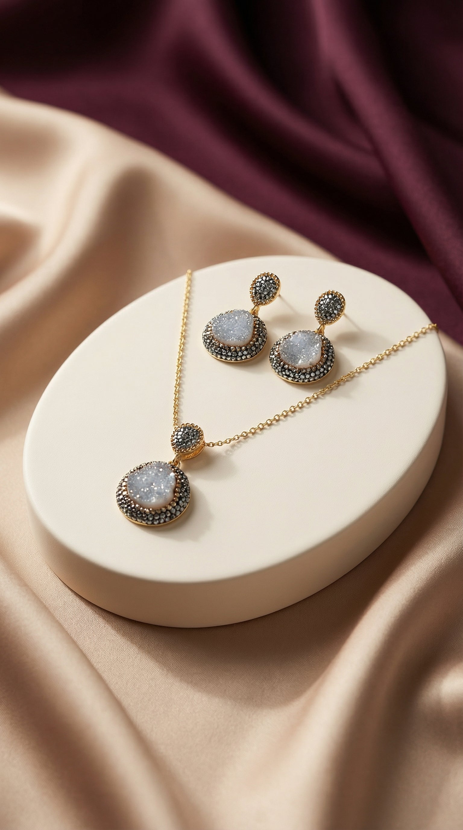 Turkish Jewellery Set Naz Set Pakistan | BlingnFair