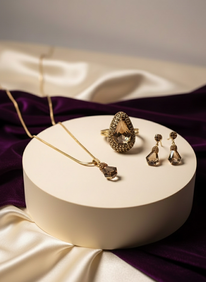 Turkish Jewellery Set Masal Set Pakistan | BlingnFair