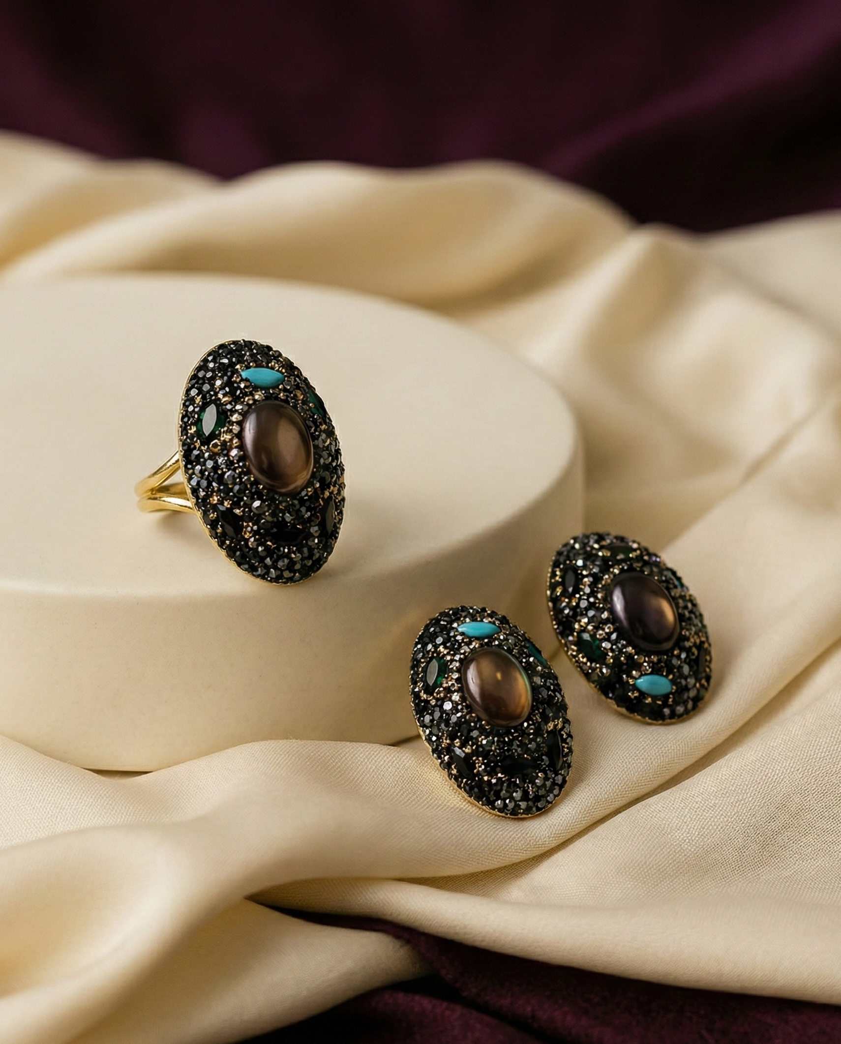 Turkish Jewellery Set Gorkem Set Pakistan | BlingnFair