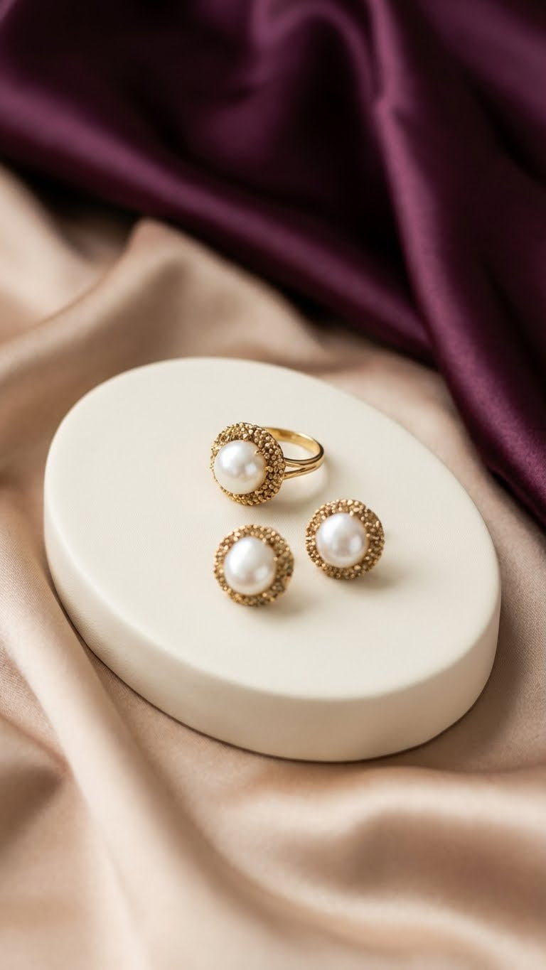 Turkish Jewellery Set Sedef Set Pakistan | BlingnFair