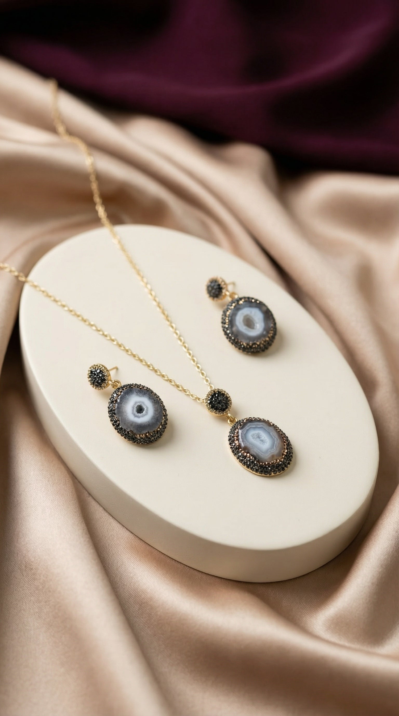 Turkish Jewellery Set Sonsuz Set Pakistan | BlingnFair