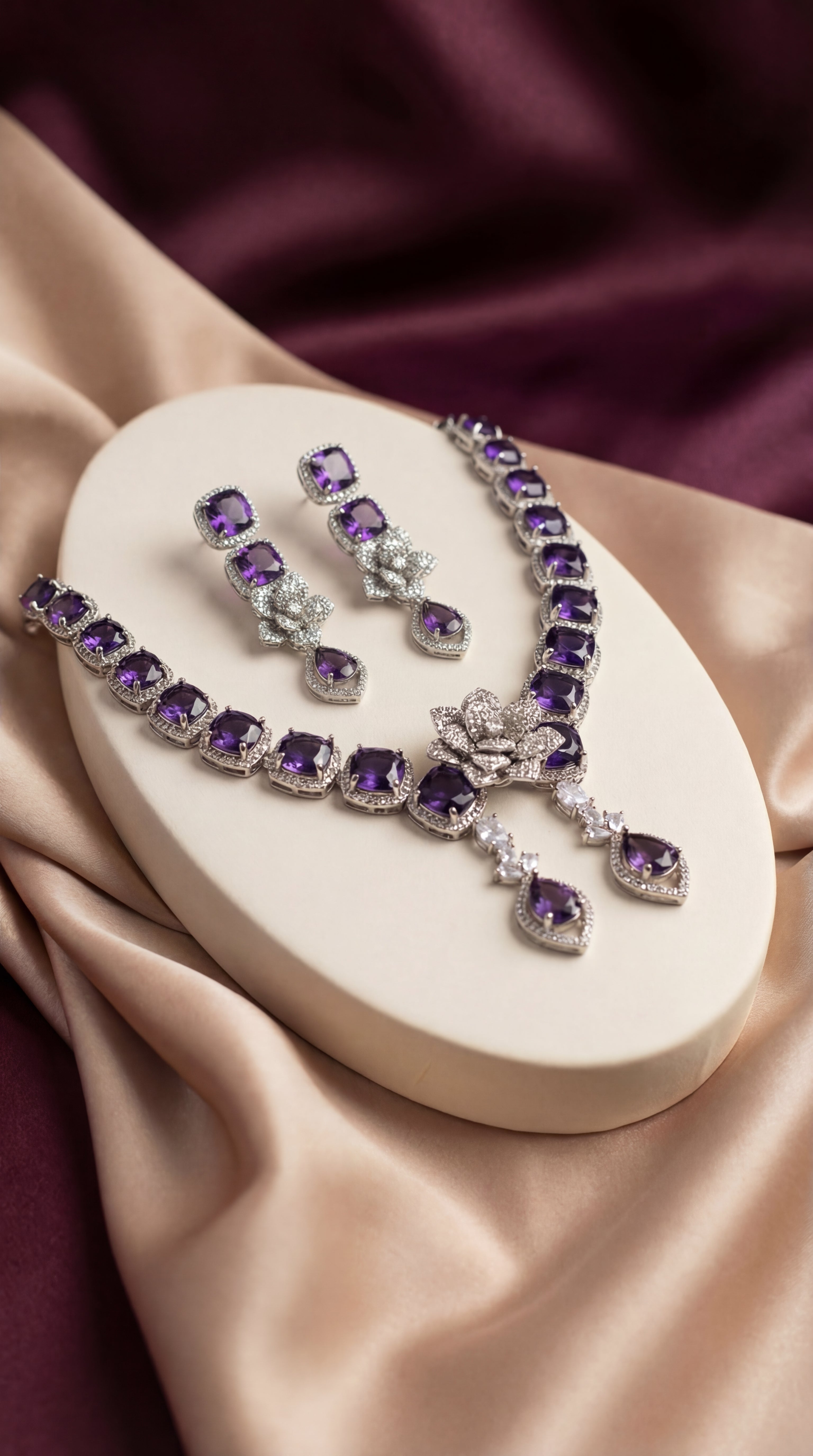 Turkish Jewellery Set Poyraz Set Pakistan | BlingnFair