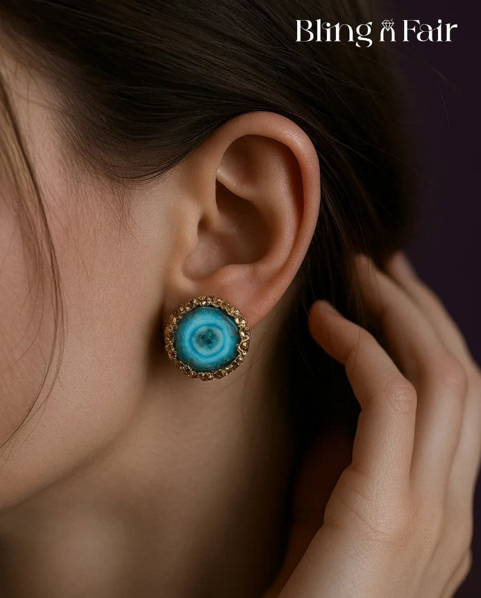 Customer wearing our jewelry